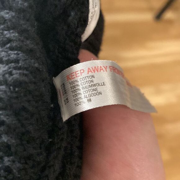 Revolve Free People Beach Hailee Set Black Waffle Knit Thermal Loungewear Medium - Picture 15 of 15